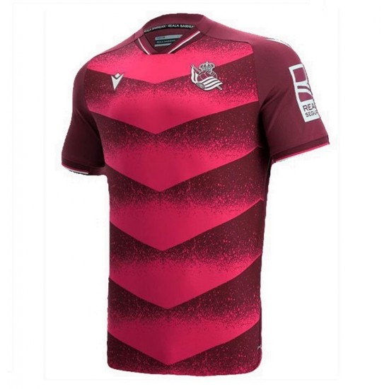 Camisola Real Sociedad Equipamento Segundo 2021-2022 Manga Curta